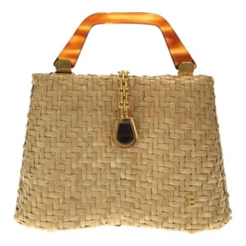 Bally Pre-owned Pre-owned Tyg handvskor Beige, Dam