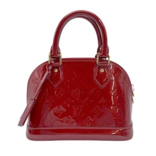 Louis Vuitton Vintage Pre-owned Tyg louis-vuitton-vskor Red, Dam