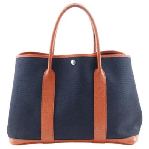 Hermès Vintage Pre-owned Tyg handvskor Blue, Dam