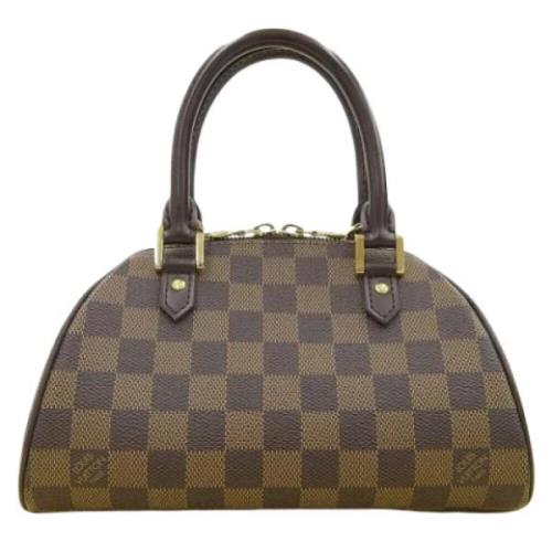 Louis Vuitton Vintage Pre-owned Tyg louis-vuitton-vskor Brown, Dam