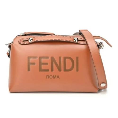 Fendi Vintage Pre-owned Tyg fendi-vskor Brown, Dam