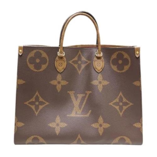 Louis Vuitton Vintage Pre-owned Tyg louis-vuitton-vskor Brown, Dam