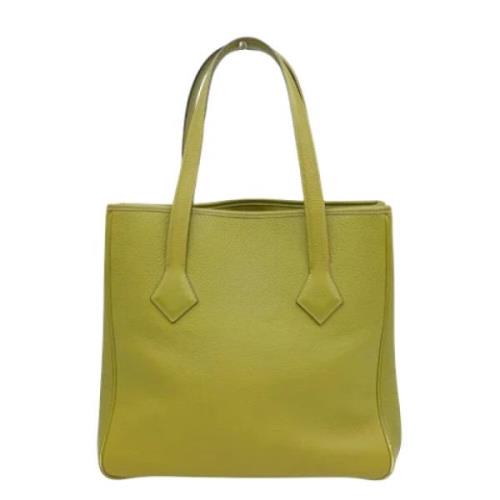 Hermès Vintage Pre-owned Tyg handvskor Green, Dam