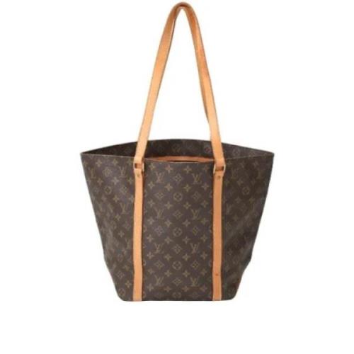 Louis Vuitton Vintage Pre-owned Canvas louis-vuitton-vskor Brown, Dam