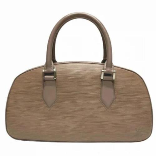 Louis Vuitton Vintage Pre-owned Tyg louis-vuitton-vskor Beige, Dam