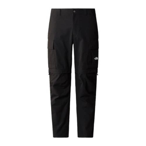 The North Face Svarta Cargo Byxor Polyester Lastfickor Black, Herr