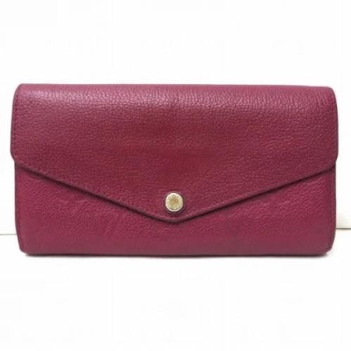 Louis Vuitton Vintage Pre-owned Tyg plnbcker Purple, Dam