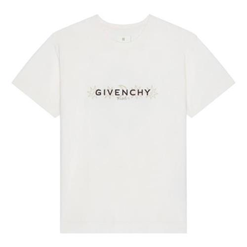 Givenchy Tarot Print Crew Neck T-shirt White, Herr