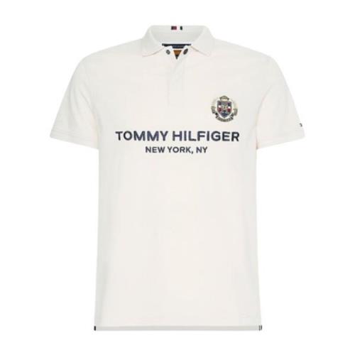 Tommy Hilfiger Ikon Bröst Logo Slim Polo Beige, Herr