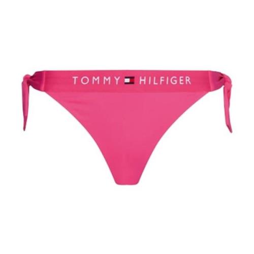 Tommy Hilfiger Fräck Side Tie Bikini Badkläder Kvinnor Pink, Dam