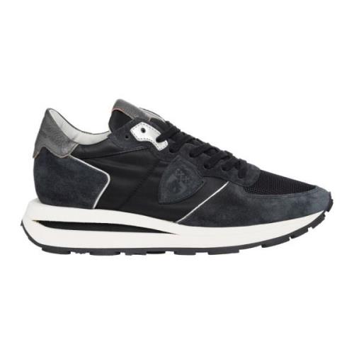 Philippe Model Höga Top Sneakers Enkel Mönster Black, Dam