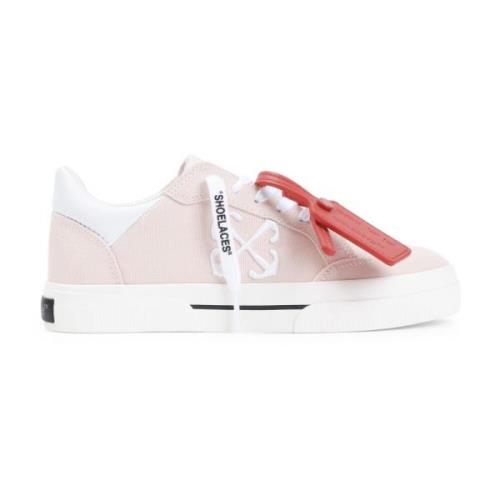 Off White Nude White Low Vulcanized Sneakers Pink, Dam