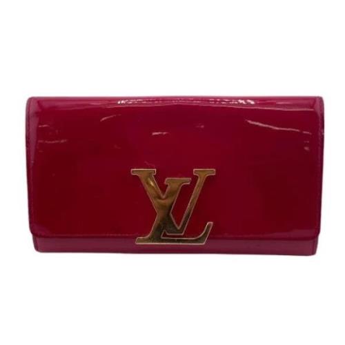 Louis Vuitton Vintage Pre-owned Tyg plnbcker Red, Dam