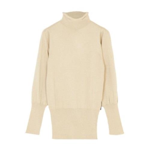 Silvian Heach Glitter Elastisk Topp för Kvinnor Beige, Dam