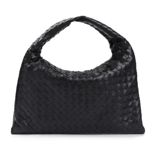 Bottega Veneta Svart Small Hop Modeväska Black, Dam