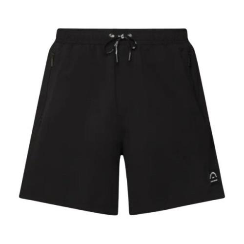 Karl Lagerfeld Herr Tonal AOP Boardshorts Black, Herr