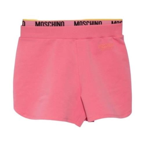 Moschino Damshorts med Sidestripe Pink, Dam