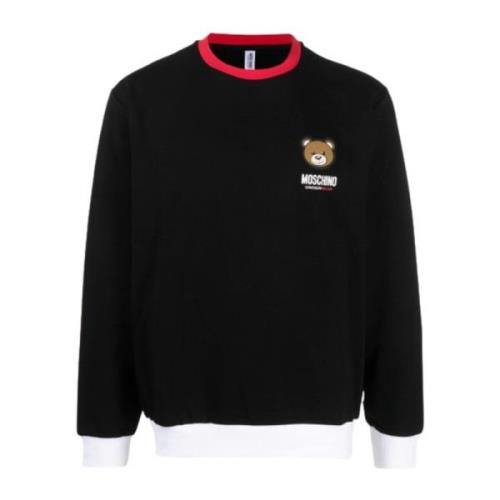 Moschino Herr Teddy Bear Sweatshirt Black, Herr