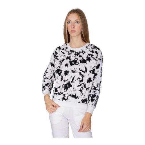 Moschino Dam Sweatshirt Underkläder Kollektion White, Dam