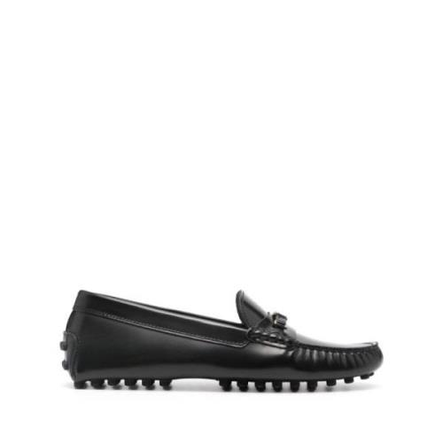 Tod's Svarta Loafers Black, Dam