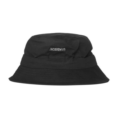 Jacquemus Svarta hattar för en stilfull look Black, Dam