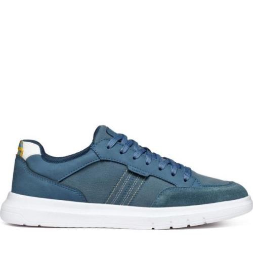 Geox Blå Sneakers för Män Blue, Herr