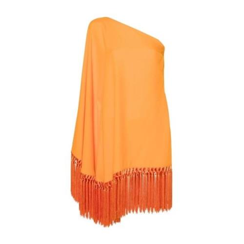 Taller Marmo Orange Asymmetrisk One-Shoulder Klänning Orange, Dam