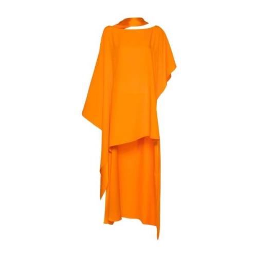 Taller Marmo Hav Orange Kaftan Kallskuldra Klänning Orange, Dam