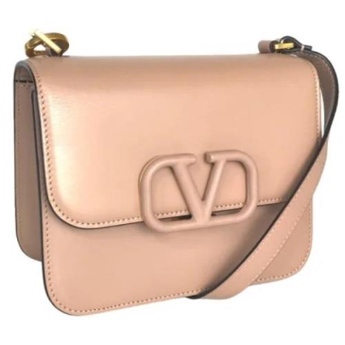 Valentino Vintage Pre-owned Tyg axelremsvskor Pink, Dam