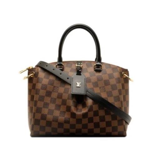 Louis Vuitton Vintage Pre-owned Tyg louis-vuitton-vskor Brown, Dam