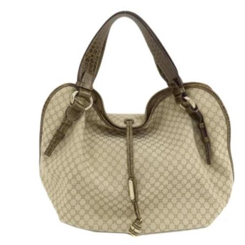 Celine Vintage Pre-owned Canvas celine-vskor Beige, Dam