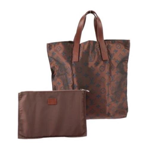 Louis Vuitton Vintage Pre-owned Tyg louis-vuitton-vskor Brown, Dam