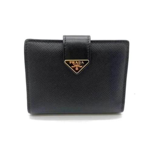 Prada Vintage Pre-owned Tyg plnbcker Black, Dam