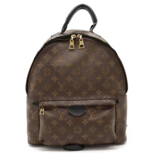 Louis Vuitton Vintage Pre-owned Tyg louis-vuitton-vskor Brown, Dam