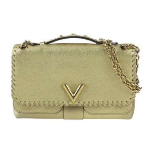 Louis Vuitton Vintage Pre-owned Tyg louis-vuitton-vskor Green, Dam