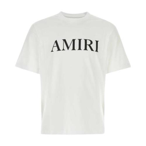 Amiri Klassisk Vit Bomullstee White, Herr