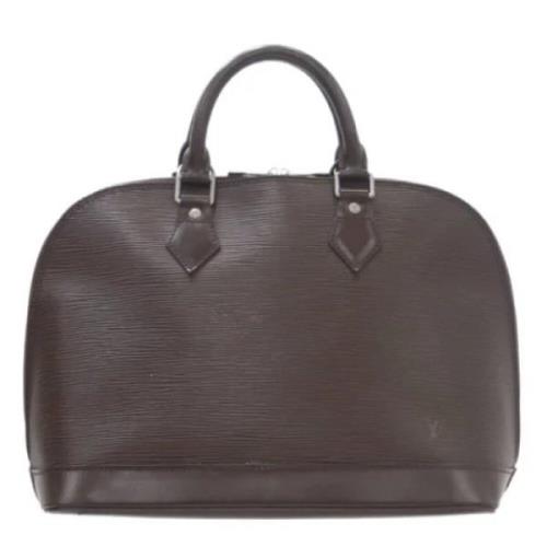 Louis Vuitton Vintage Pre-owned Tyg louis-vuitton-vskor Brown, Dam