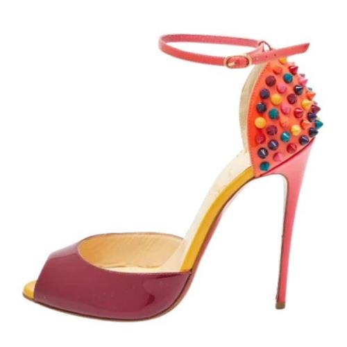 Christian Louboutin Pre-owned Pre-owned Laeder sandaler Multicolor, Da...