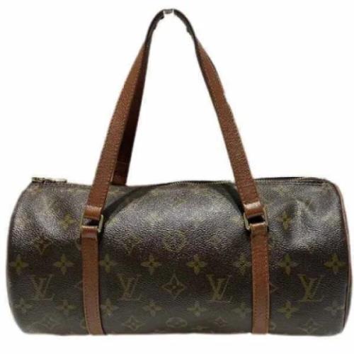 Louis Vuitton Vintage Pre-owned Tyg louis-vuitton-vskor Brown, Dam