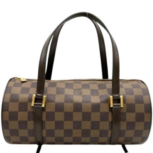 Louis Vuitton Vintage Pre-owned Tyg louis-vuitton-vskor Brown, Dam