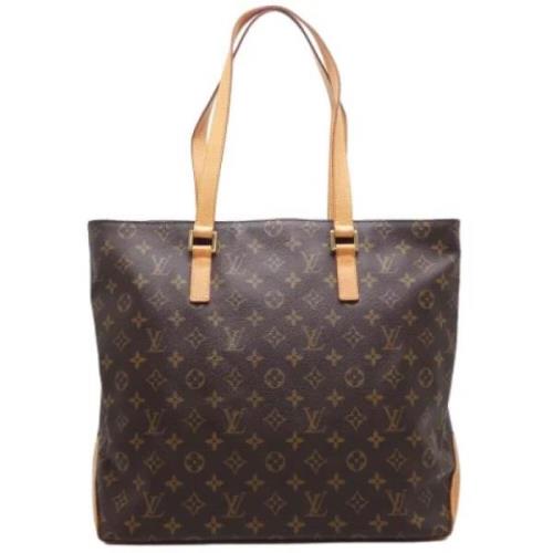 Louis Vuitton Vintage Pre-owned Tyg louis-vuitton-vskor Brown, Dam