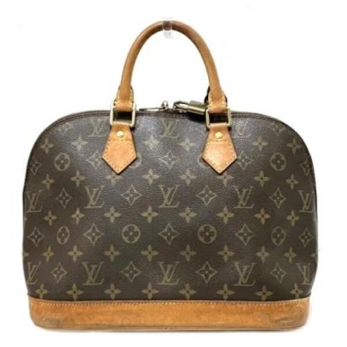 Louis Vuitton Vintage Pre-owned Tyg louis-vuitton-vskor Brown, Dam