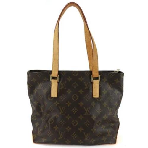 Louis Vuitton Vintage Pre-owned Canvas handvskor Brown, Dam