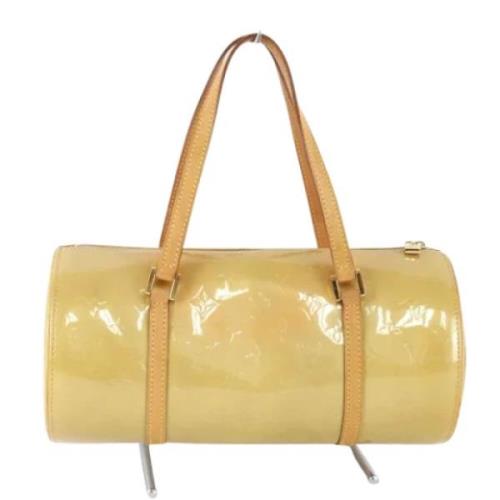 Louis Vuitton Vintage Pre-owned Tyg louis-vuitton-vskor Beige, Dam