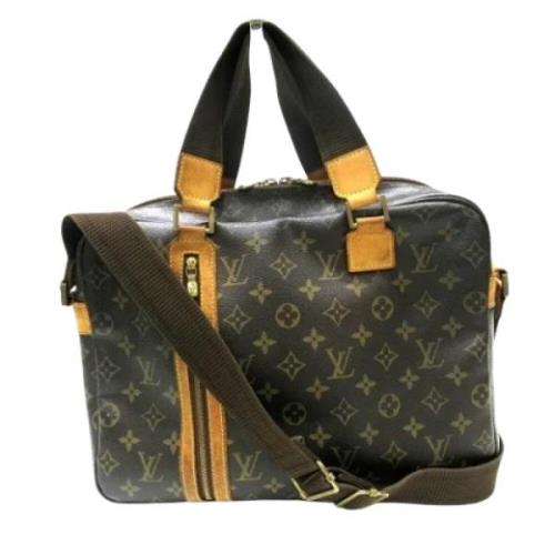 Louis Vuitton Vintage Pre-owned Tyg louis-vuitton-vskor Brown, Dam