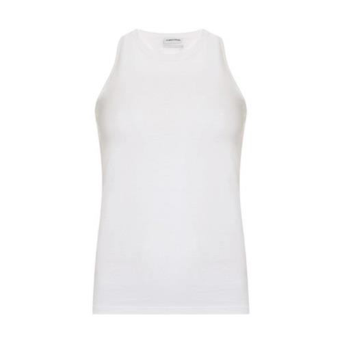 Calvin Klein Snygga T-shirts och Polos White, Dam