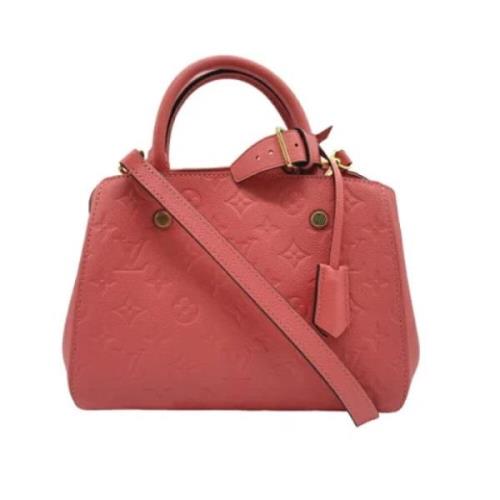 Louis Vuitton Vintage Pre-owned Tyg louis-vuitton-vskor Pink, Dam