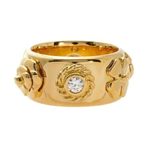 Chanel Vintage Pre-owned Guld chanel-smycken Yellow, Dam