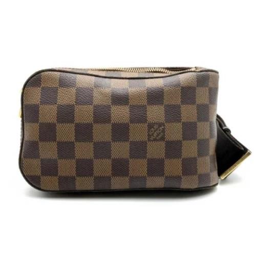 Louis Vuitton Vintage Pre-owned Tyg louis-vuitton-vskor Brown, Dam