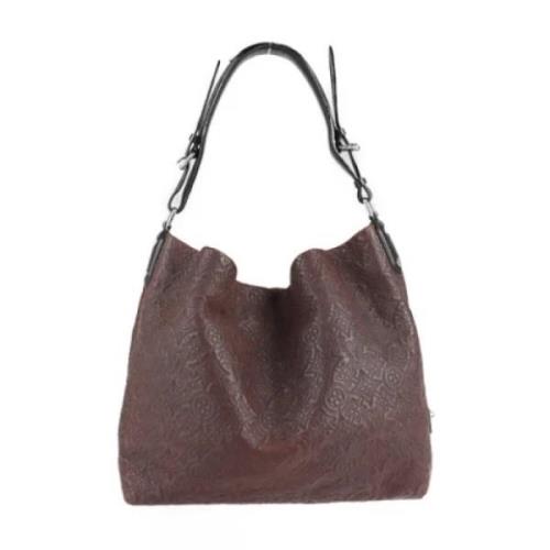 Louis Vuitton Vintage Pre-owned Tyg louis-vuitton-vskor Brown, Dam